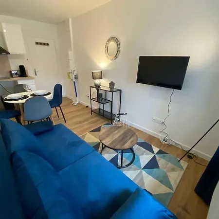 Appartement T2 Chic - Blue & Grey